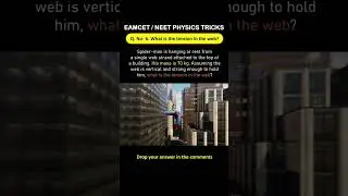 What is the Tension in Spider-Man&rsquo;s Web? #2025 #physics #shorts