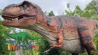 Emerson Dinoroarus at Saint Louis Zoo with The Legend
