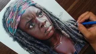 Drawing Michonne | The Walking Dead
