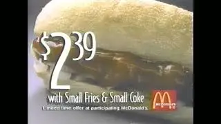 1994 McDonald's McRib Commercial