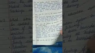 🔥 आज हमने करा chapter ancient education system ll class 8th 