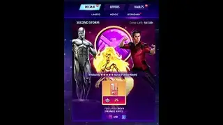 Marvel Puzzle Quest: 73 pulls from the Second Storm vault!