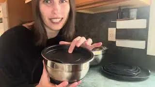 Umite Chef Mixing Bowls with Airtight Lids Review #founditonamazon #amazonkitchenproducts
