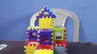 Unboxing Building Blocks And Making Beautiful House - Building Blocks