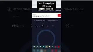 Alg&eacute;rie telecom fibre optique 100 mega #ftth