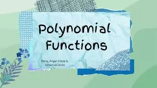 Polynomial Functions | VirtariusCaneo