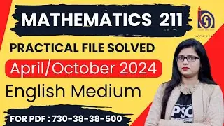 nios class 10 Mathematics 211 practical file 2024 | nios 10th practical file english medium