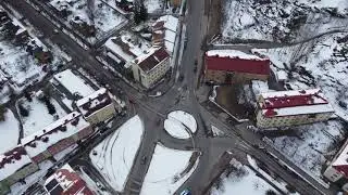 Drone flight over Käpylä, Helsinki (March 30, 2023)