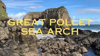 A few seconds of bliss at Great Pollet Sea Arch in County Donegal, Ireland ❤️