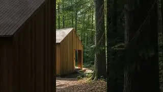 New Wooden Cabin with Forest View 🌲