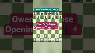 Owen&rsquo;s Defense gone wrong 😱 ⭐ #chess #owensdefense #checkmate #chesstrap#chessshorts #galaxychess