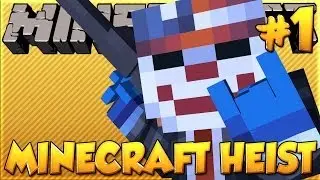 Minecraft: Bank Heist Adventure | Part 1 w/ Animations