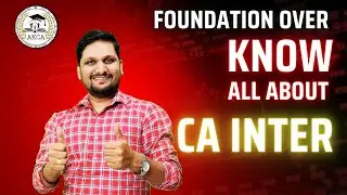 Know All About CA Inter | Subjects ,Passing Criteria etc