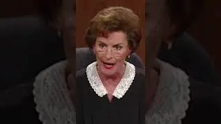 Judge Judy is very smart! #judgejudy #shorts