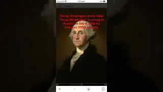 Young Washington is coming to theaters on July 4th, 2026 for America&rsquo;s 250th birthday.
