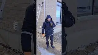 Установите камеры видеонаблюдения до наступления гололеда! #системабезопасности #безопасностьдома...