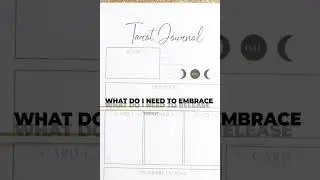 5 Great Tarot Journal Questions For Beginners #shorts