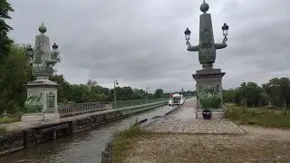 J5 road trip vintage, 124 km de Rogny les sept écluses (89 Yonne) à Vierzon (18 Cher) le 28 mai 2025