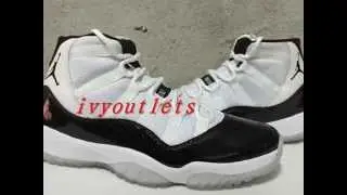 Ivyoutlets Authentic Air Jordan 11 Top Concordreal carbon