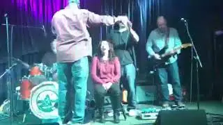Mike Babb and Friends invite me on stage to finish the song