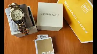 Часы-хронограф MICHAEL KORS RUNWAY TWIST CHAIN