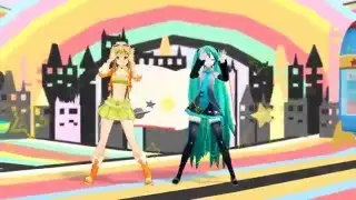 【MMD】ラブポーション【GUMIx初音ミク】