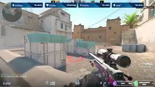 almost a INSANE ace with AWP