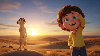 Tiny Baby Meerkat Looked for the Sun 🐾🌞 | Funny Toddler Song | Kids Rhymes