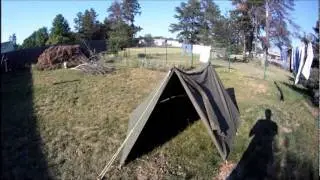 Army Pup Tent.wmv