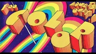 ipi  Spanish-American Artist VICTOR MOSCOSO; 'COLOR', The Print Mint, 1971. Underground Comix.