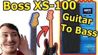 Boss XS-100 превращает вашу гитару в бас, Poly Shifter