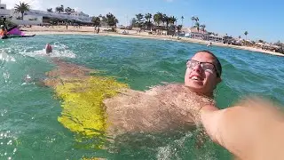 can you swim in the sea in corralejo in fuerteventura in January 2023