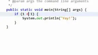 Let's Code Java: Lesson 2.6 - Equality and Relational Operators