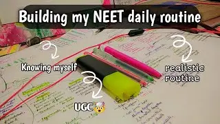 Building my NEET daily routine|TheSIMRAN #exam#neet2026#neetaspirant#medicalaspirant#studyvlog#notes