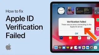 How To Fix Apple ID Verification Failed - Apple ID Not Working on iPad