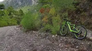 Cannondale Scalpel-Si Hi-Mod Team bike rides in the Kemer Antalya Turkey