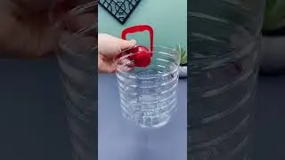 Variation of soap bottles, transformation of self made flower pots, use of waste, part 140
