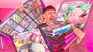 Ma COLLECTION De CARTES POK&Eacute;MON 🥵 +7000&euro; et 8 Master Set de ZINZIN 💸 #pokemon #tcg