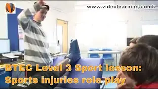 BTEC Level 3 Sport Classroom Observation: Sports Injuries