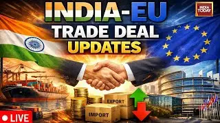 India, EU Trade Deal LIVE Updates | India, EU Set For 'Mother Of All Deals' | India-EU Partnership