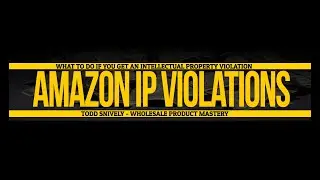 Todd Snively from Expert University Explains Amazon Intellectual Property Violation, IP Infringement