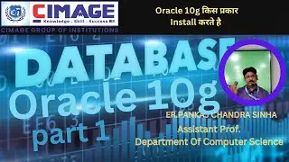 Installing Of Oracle 10g || Part - 1 ||