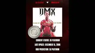 Продажи альбомов DMX не обновлялись 25 лет