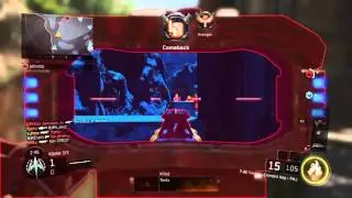 5 man on screen with Triple 1 shot split !!! }: