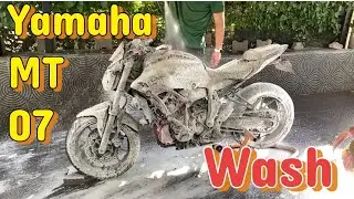 YAMAHA MT 07 DETAİLİNG WASH