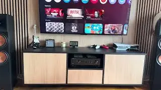 Yamaha R-N800a + Klipsch RP8000FMK2 short bass test