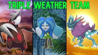 Эта команда TRIPLE Weather, созданная Pokemon BOT, удивит вас...