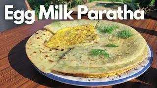 Milk Paratha | Egg Milk Paratha | Breakfast Recipe | Ballee Cooking