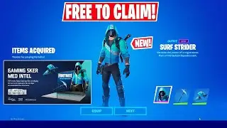 Fortnite Intel Skin [*NEW* Exclusive PC skin Bundle ]