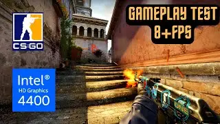 Intel HD Graphics 4400 Counter Strike GO Gameplay Test